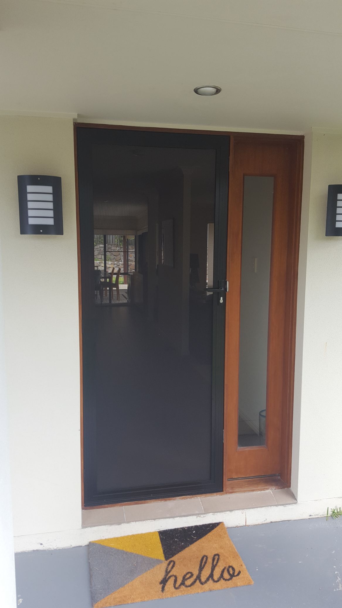 Secure Smart Stainless Mesh Door — Security Mesh in Gold Coast, QLD