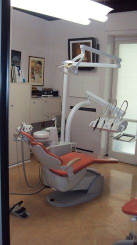 interno del ambulatorio del dentista