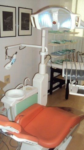 interni del ambulatorio del dentista