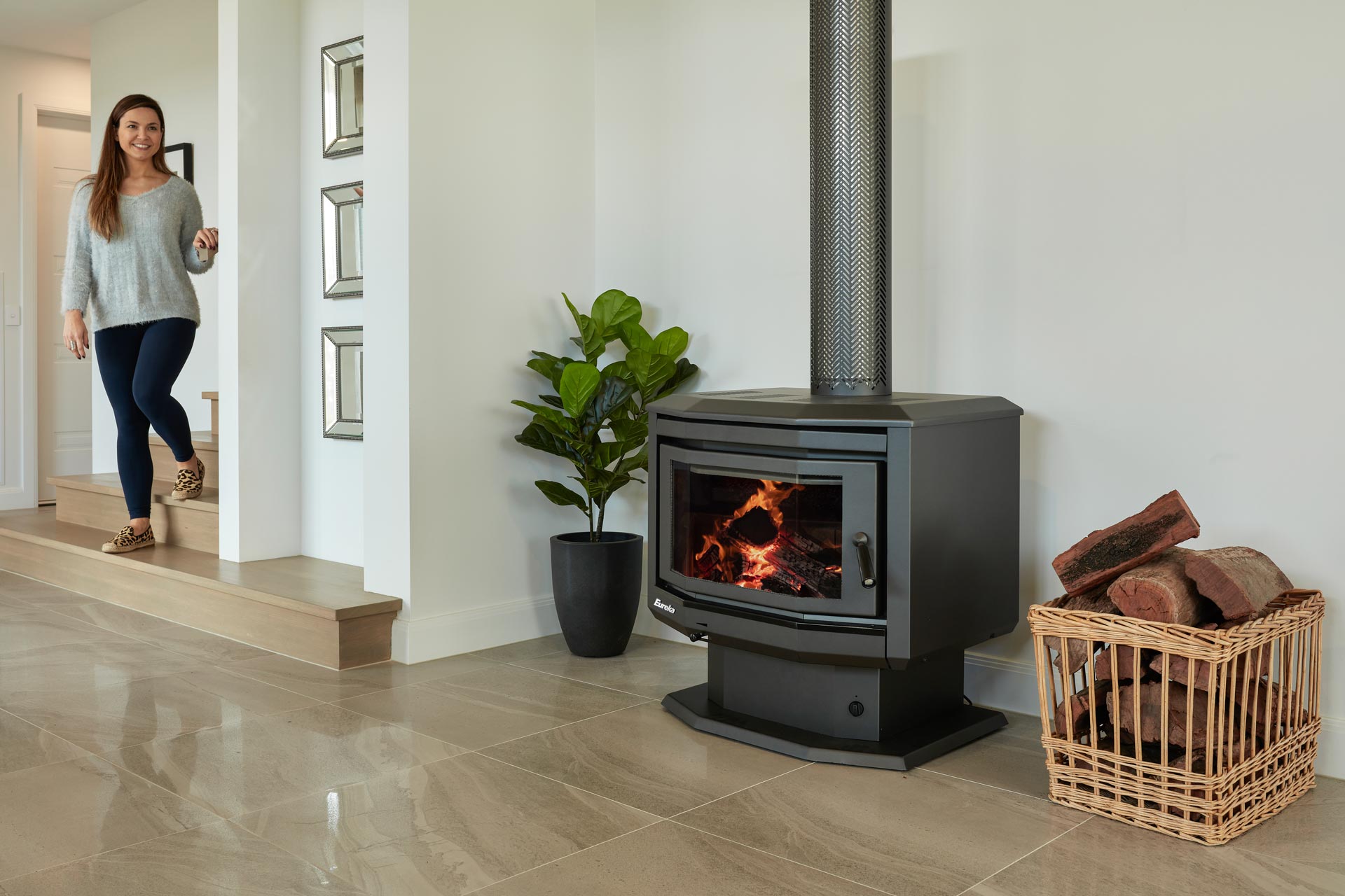 Eureka Woodstacker  — Moonah TAS — Hunts Heating