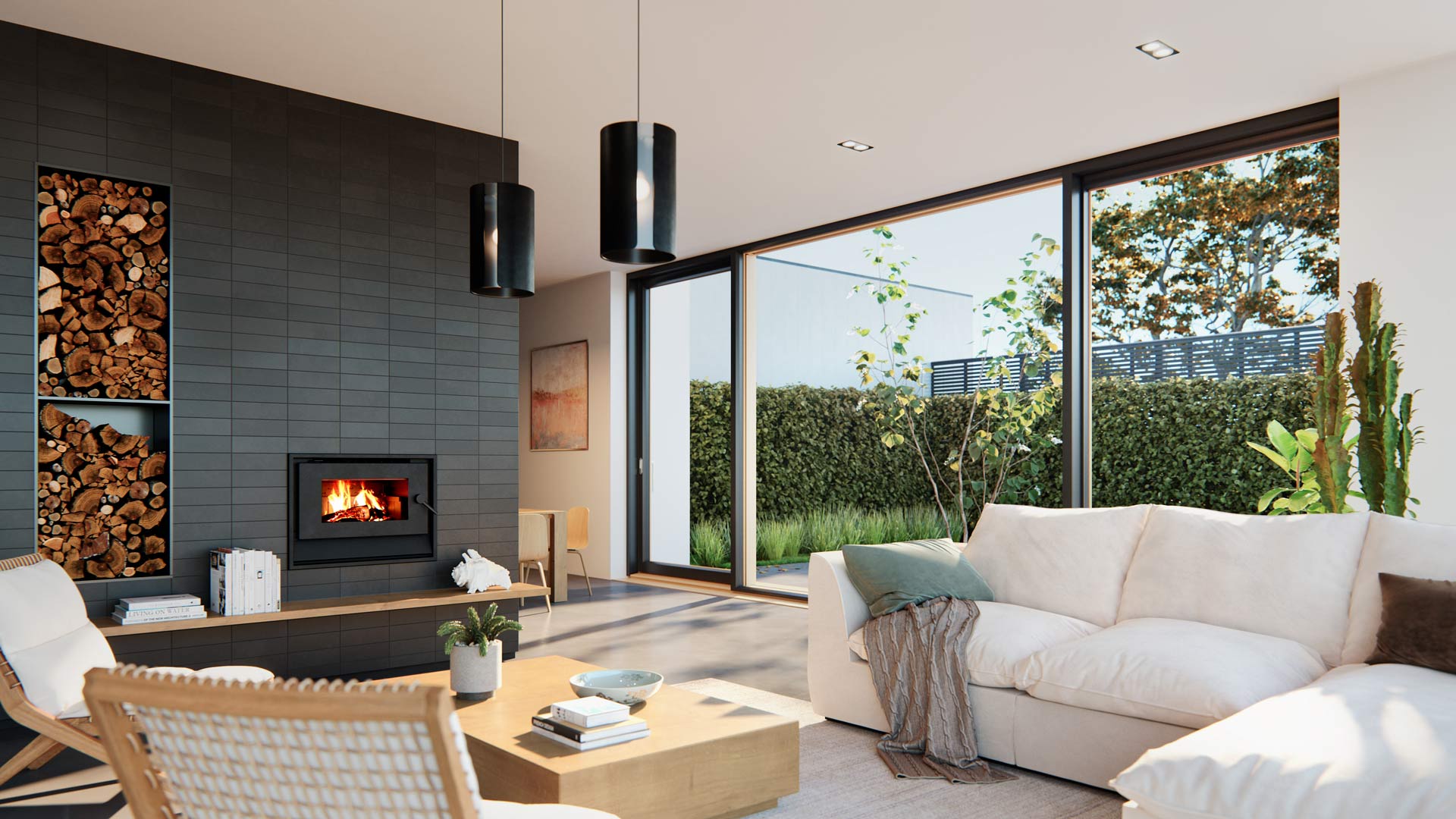 Blaze Inbuilt — Moonah TAS — Hunts Heating