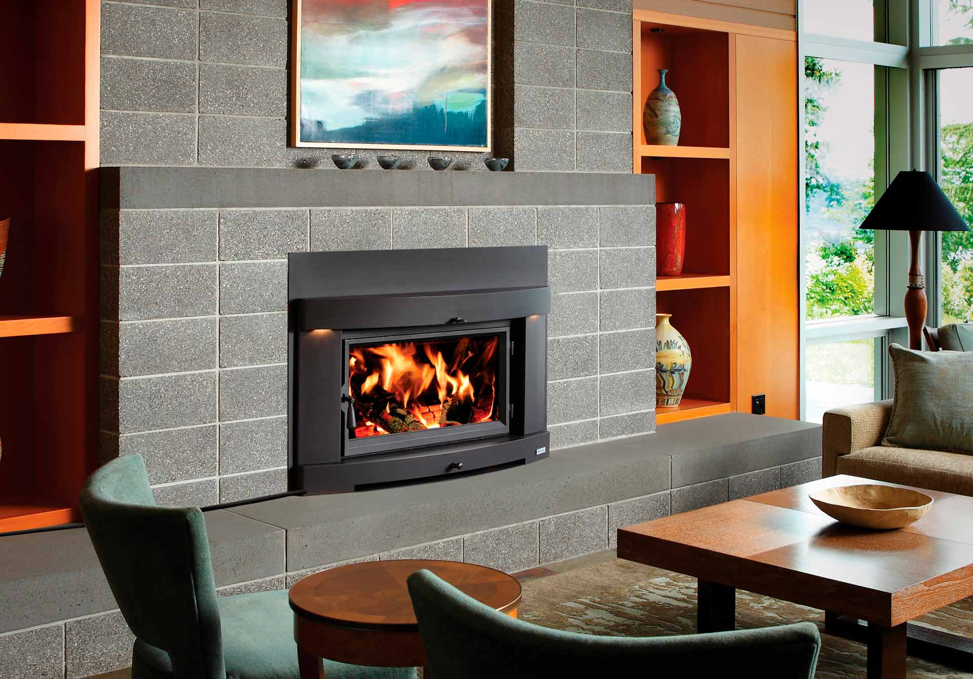 Lopi Inbuilt Cypress Face — Moonah TAS — Hunts Heating