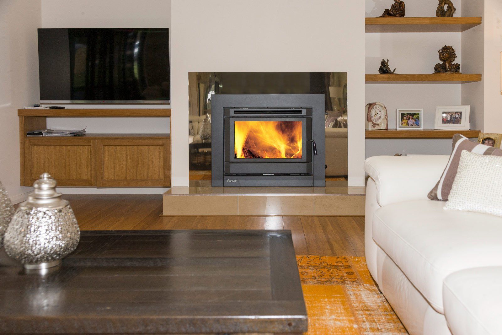 Eureka Inbuilt Garnet Front View — Moonah TAS — Hunts Heating