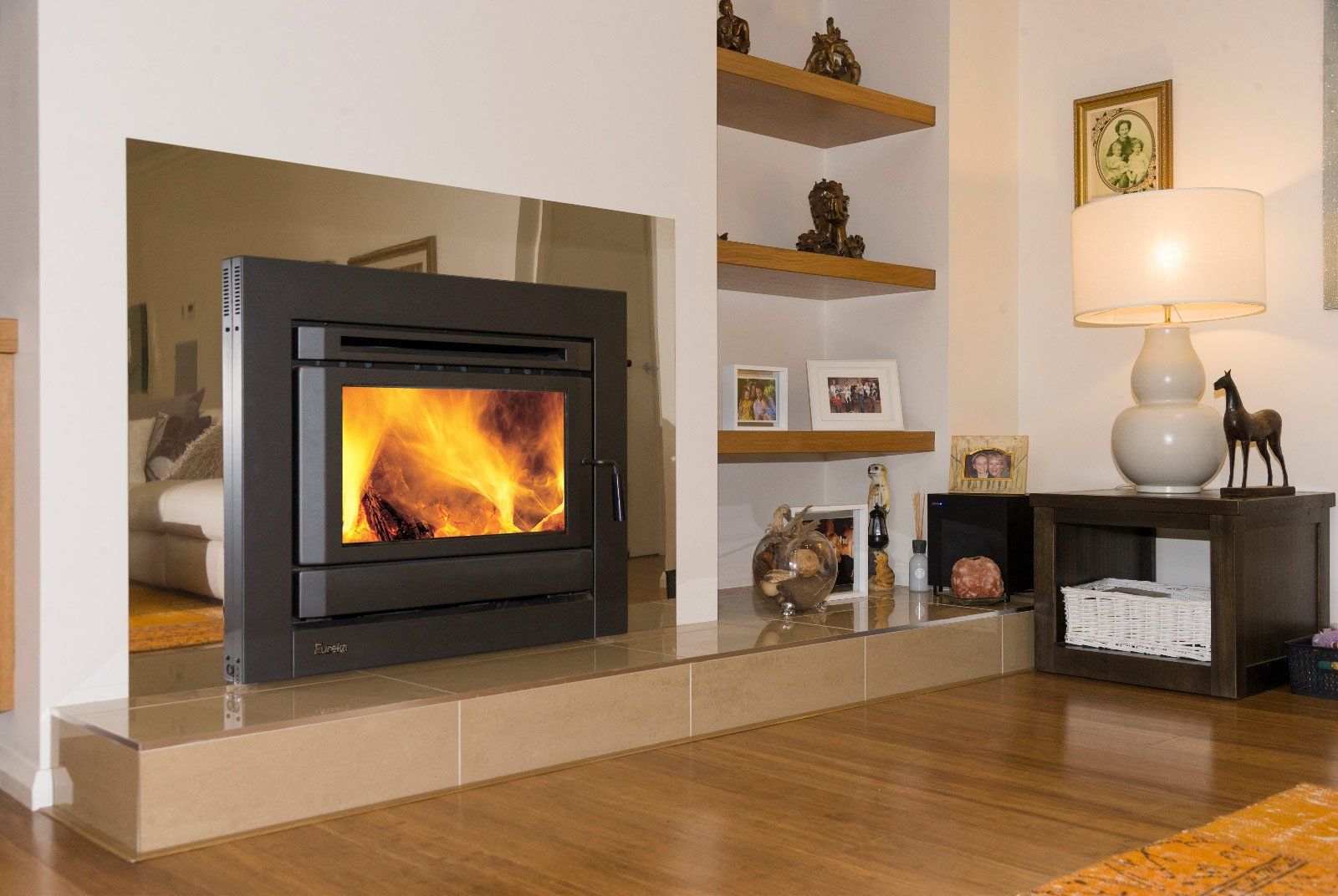 Eureka Inbuilt Garnet Side View — Moonah TAS — Hunts Heating