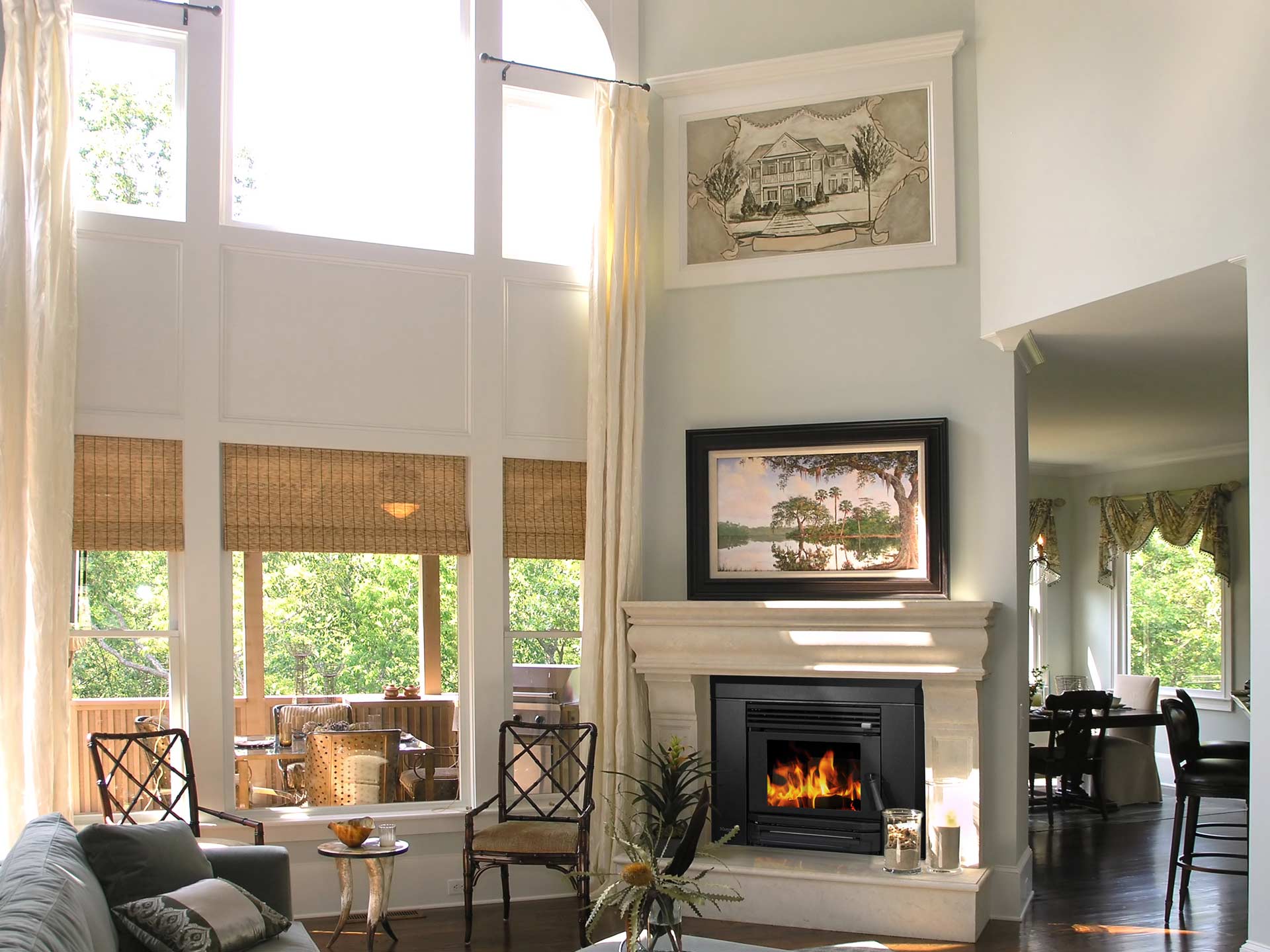 Wood Fireplace in Tasmania | Hunts Heating