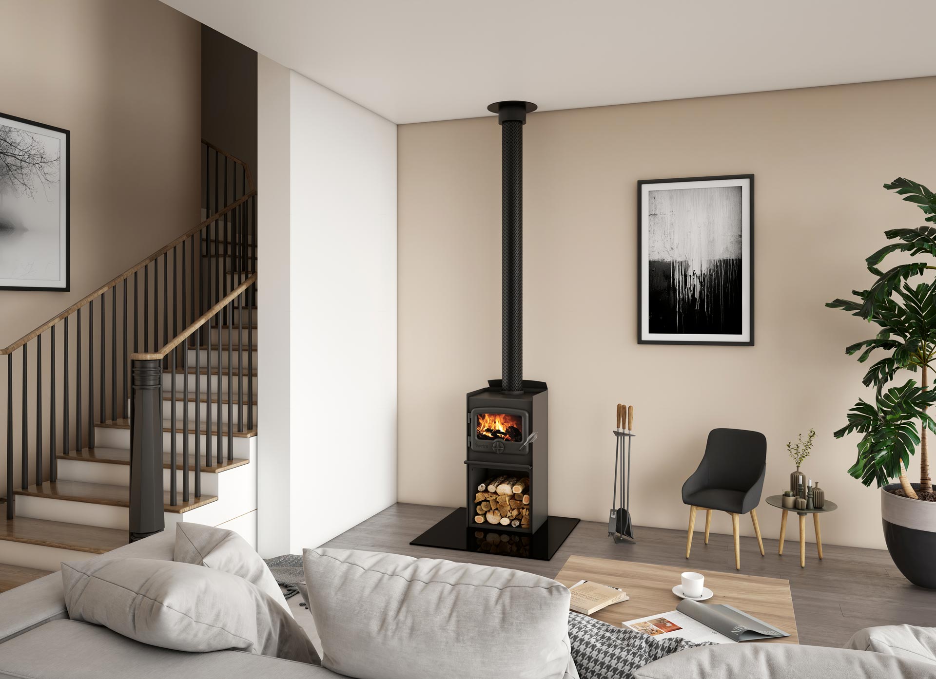 N15 Wood Heater Woodstocker — Moonah TAS — Hunts Heating