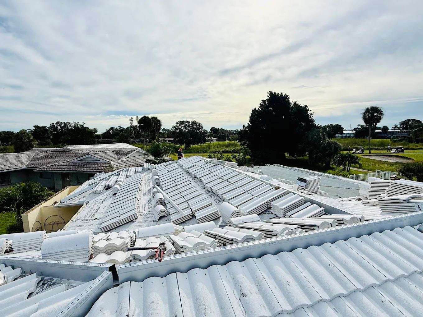 coastal moisture impact on roofs in Venice FL