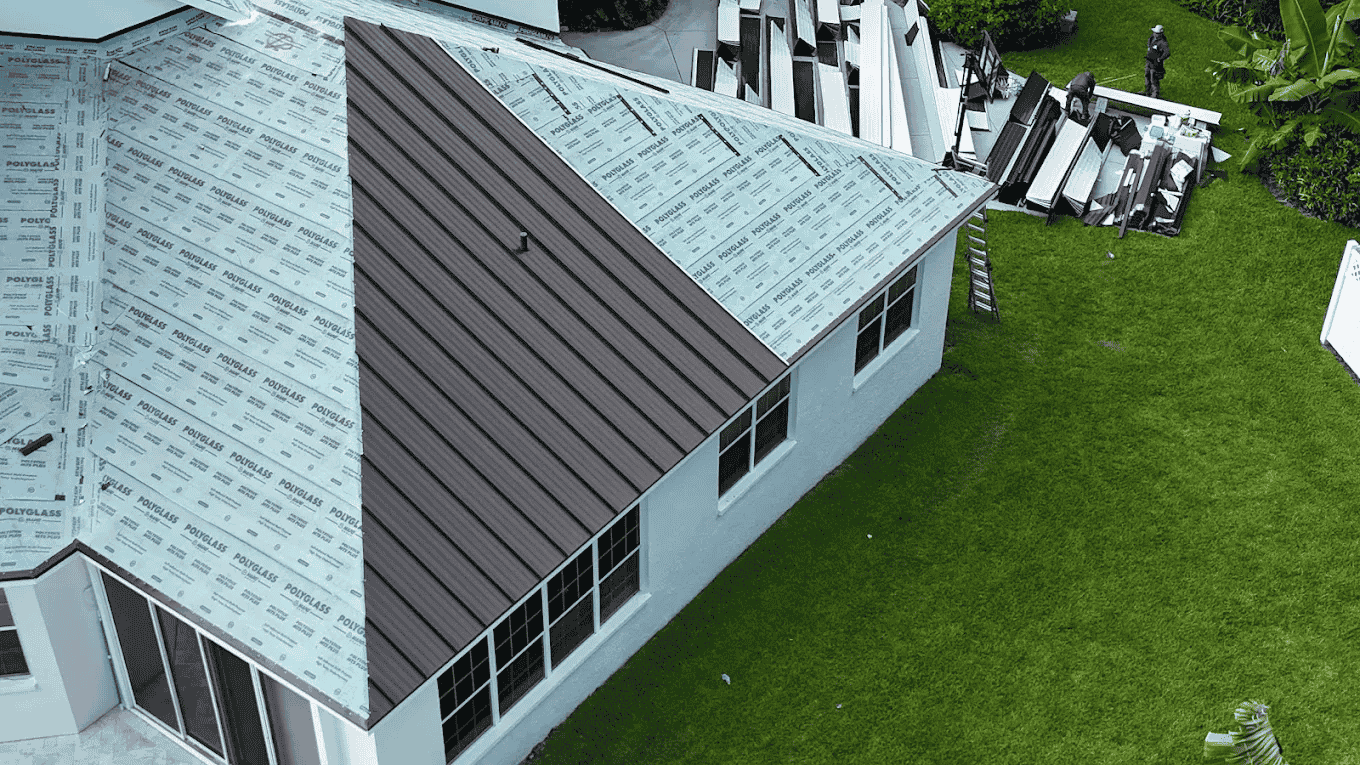 Tile vs metal roof Florida