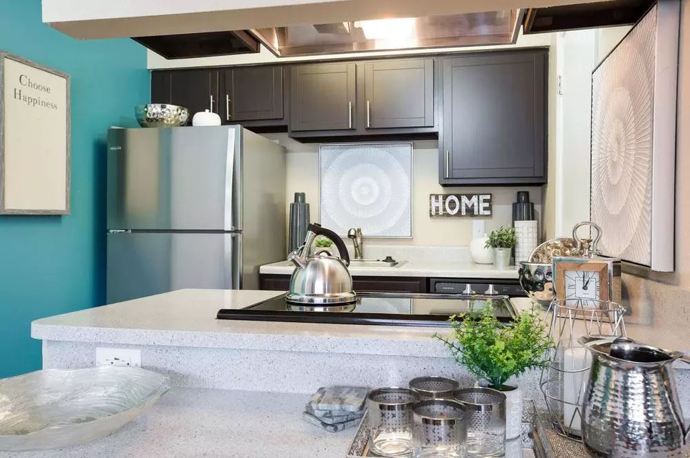 Kitchen and Bar View