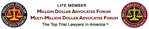 A life member of the multi-million dollar advocates forum