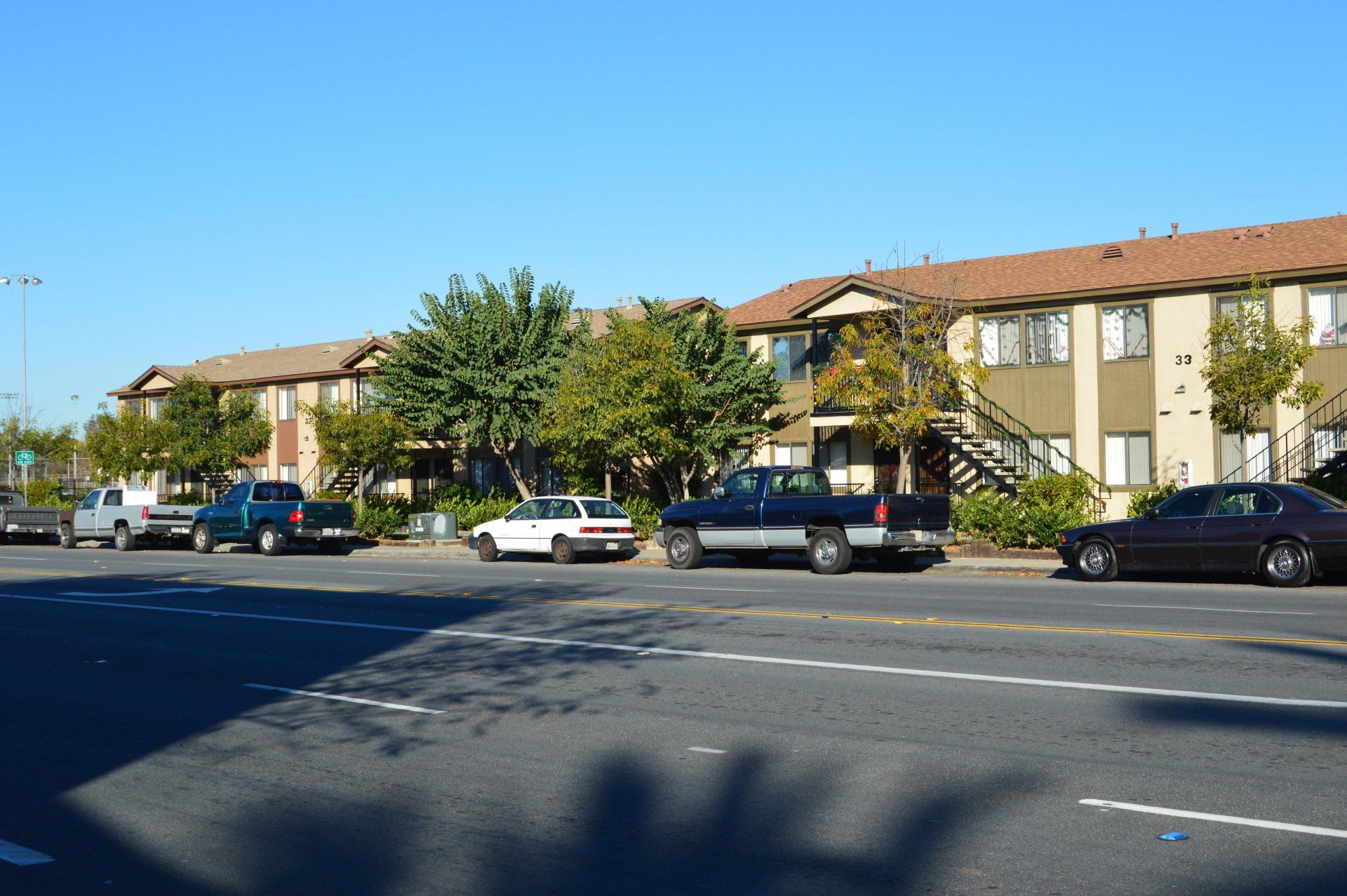 Streetview of the Park Haven Apartments