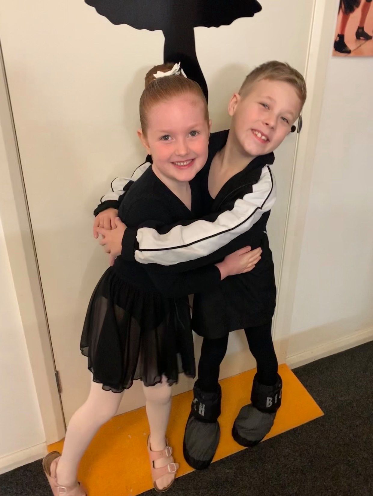 A Boy and a Girl Are Hugging Each Other — Studi-O Dance School In Gateshead, NSW