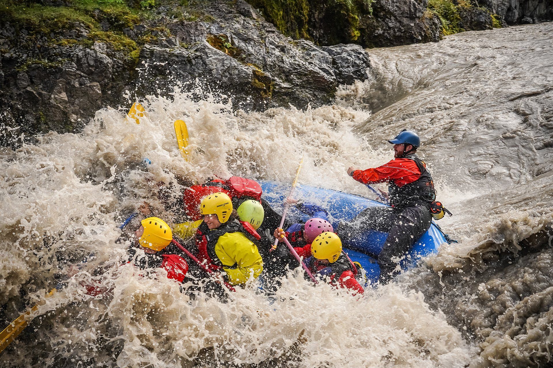 Commitment rapid, East Glacial River, Viking Rafting