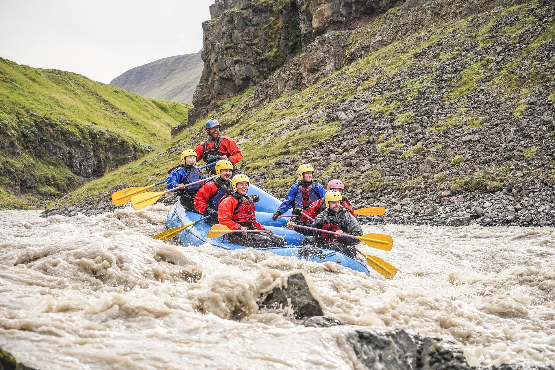 East Glacial River, Viking Rafting