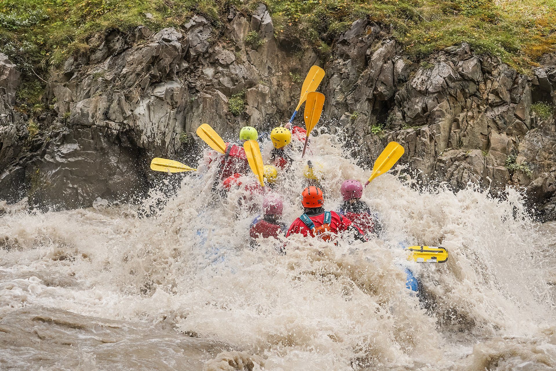 S Bend rapid, East Glacial River, Viking Rafting