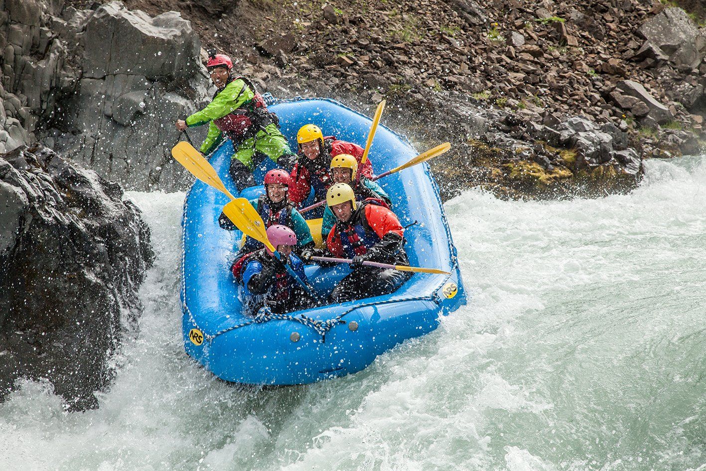 Green Room rapid, East Glacial River, Viking Rafting