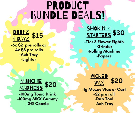Product bundle deals you can find in store