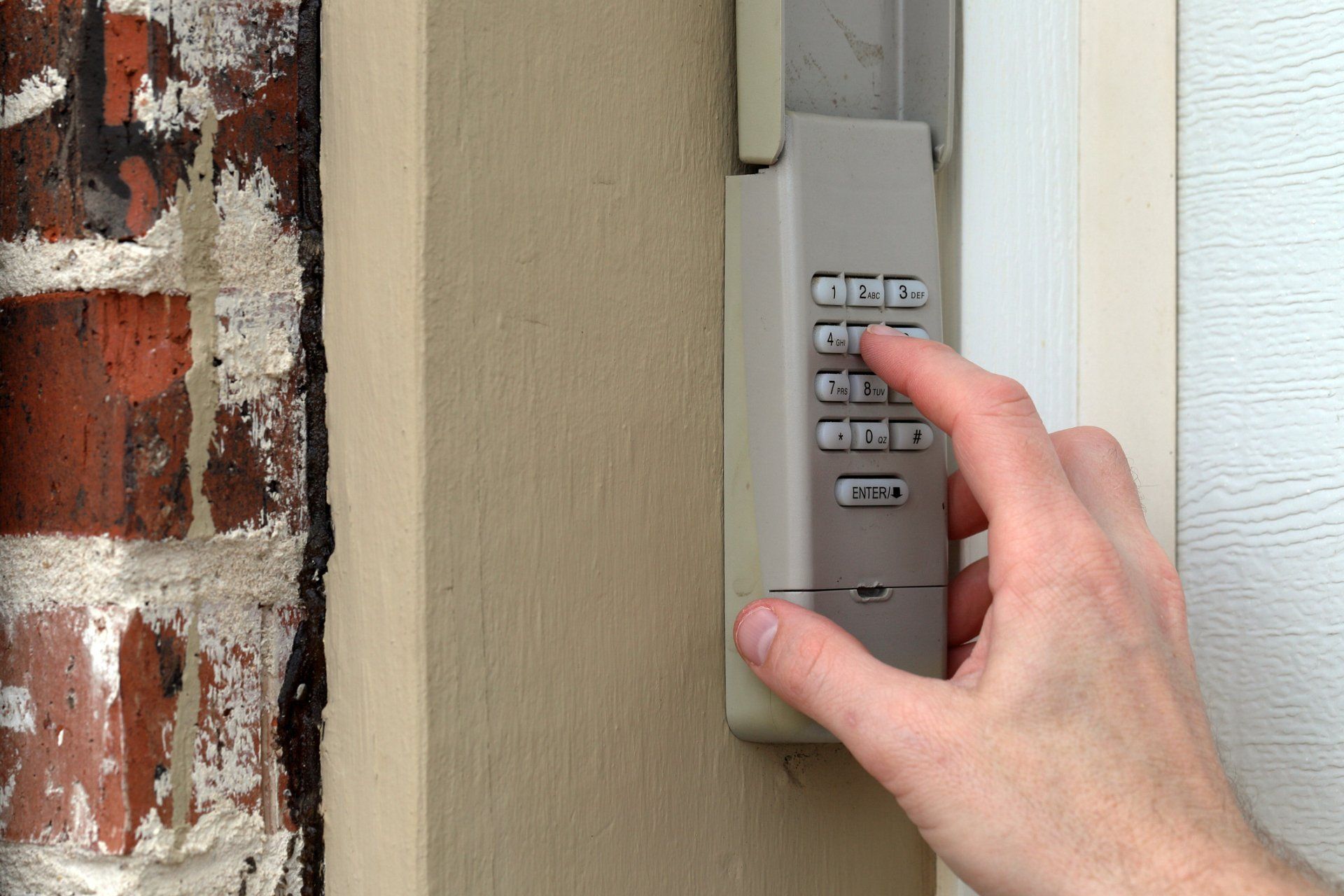 Garage Digital Door Lock — Dubuque, IA — Affordable Door Service