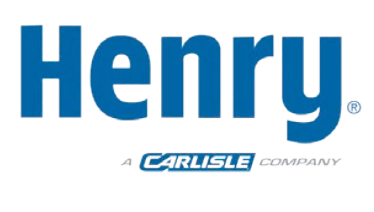 Henry logo, dark blue text with 