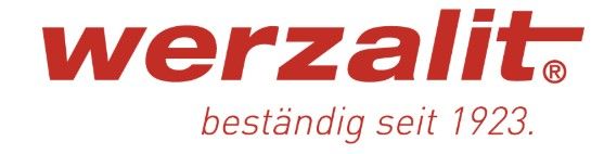 Werzalit logo: Red text