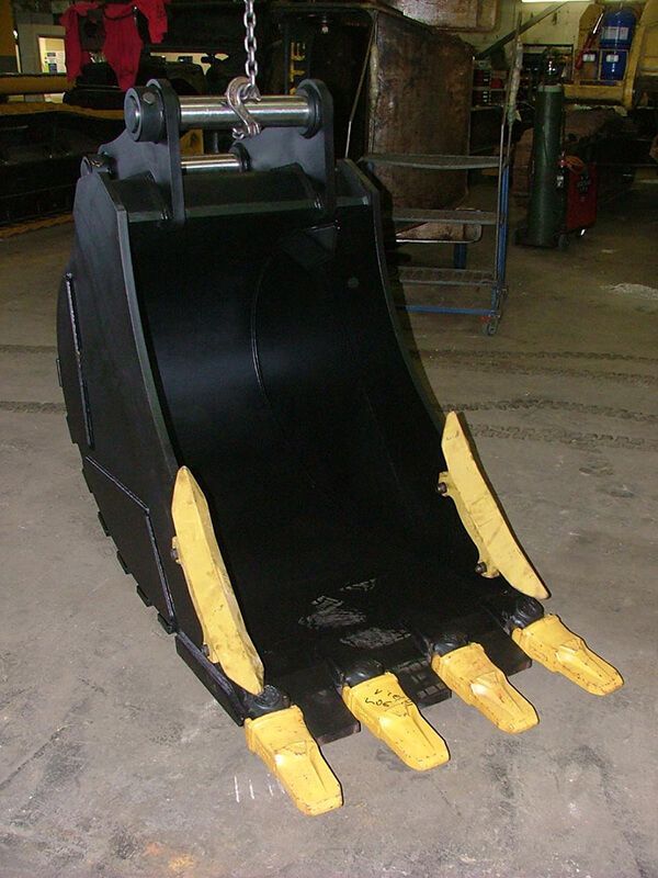 Custom-built excavator buckets