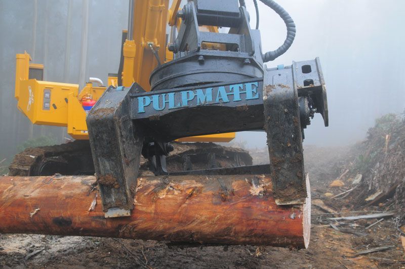 Pulpmate felling heads