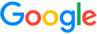 A colorful google logo on a white background.