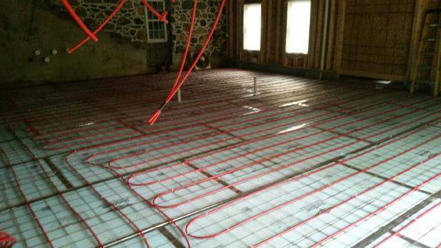 Red Pipes in the Floor — Cumberland, MD — Growden Heating And Cooling