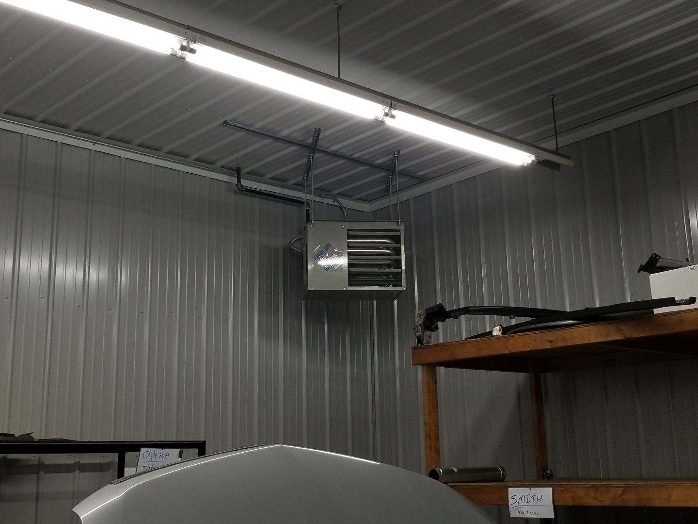 Gray Stainless Steel Air Condition Hanging — Cumberland, MD — Growden Heating And Cooling