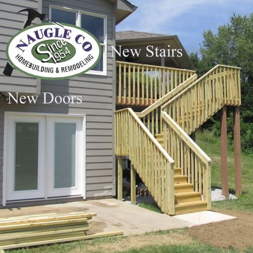 A House with Stairs — Columbia, MO — Naugle Construction Company