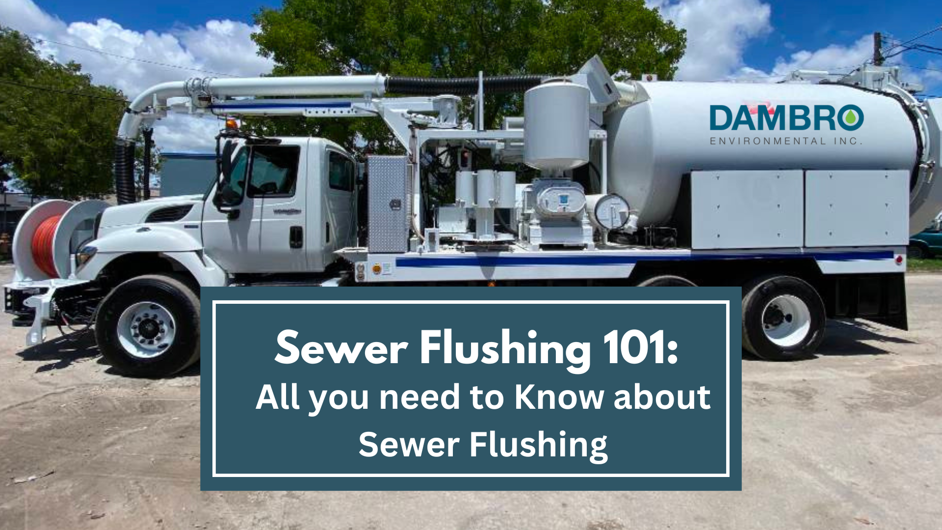 sewer flushing 101