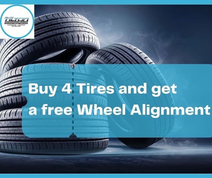 Buy 4 tires and get a free alignment