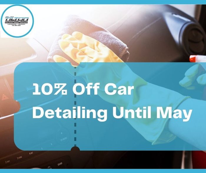 10% off Car Detailing until May