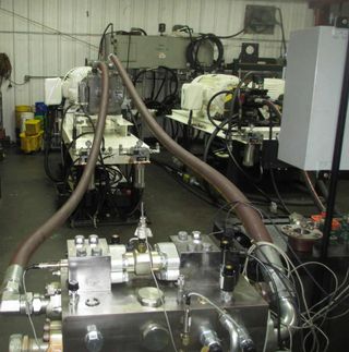hydraulic-pump-under-test
