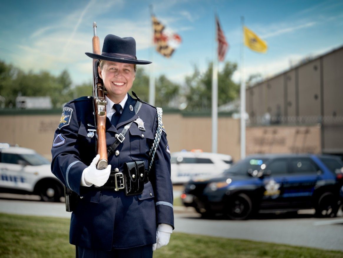 happy police office for recruiting video