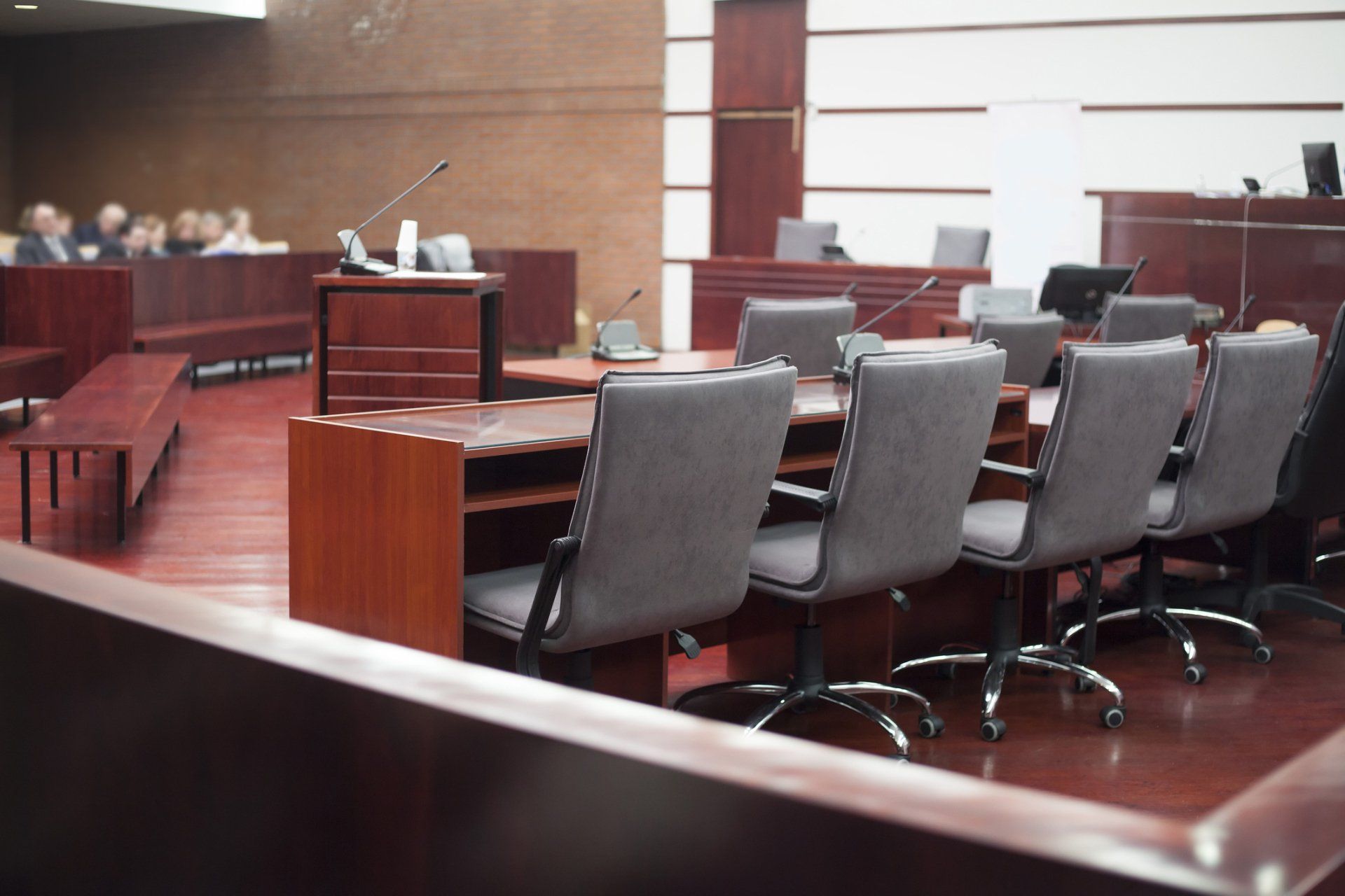 Inside of Courtroom — Cincinnati, OH — Litigation Support Services
