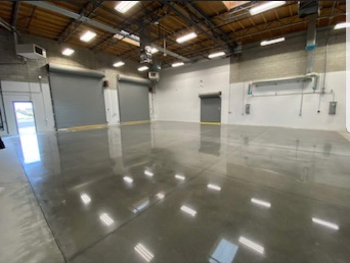 Waypoint Concrete polished a newly restored concrete slab for a warehouse facility in Nampa, Idaho.