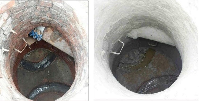 Waypoint Concrete restored concrete inside a stormwater structure using patch and sealing work in Emmett, Idaho.