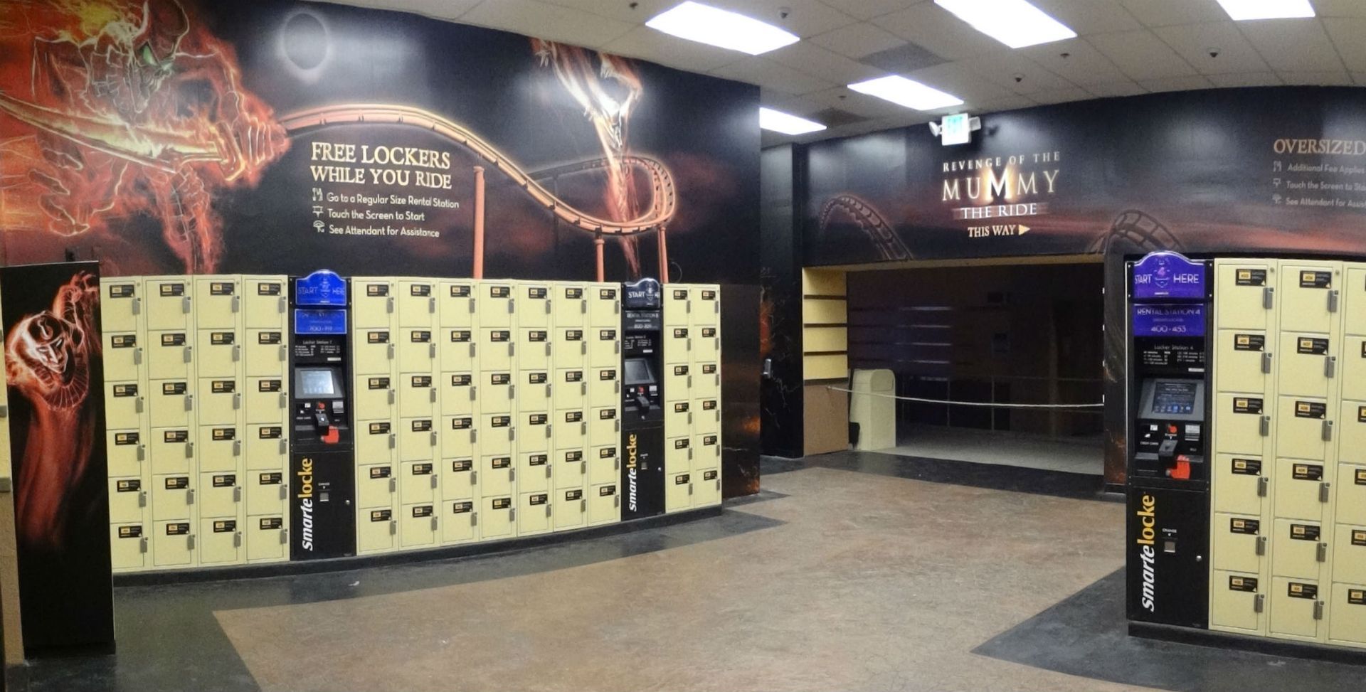 Waypoint Concrete completed a decorative concrete floor with clean lines in a retail lobby in Jerome, Idaho.