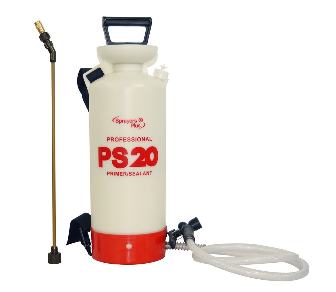 A ps 20 sprayer with a hose attached to it