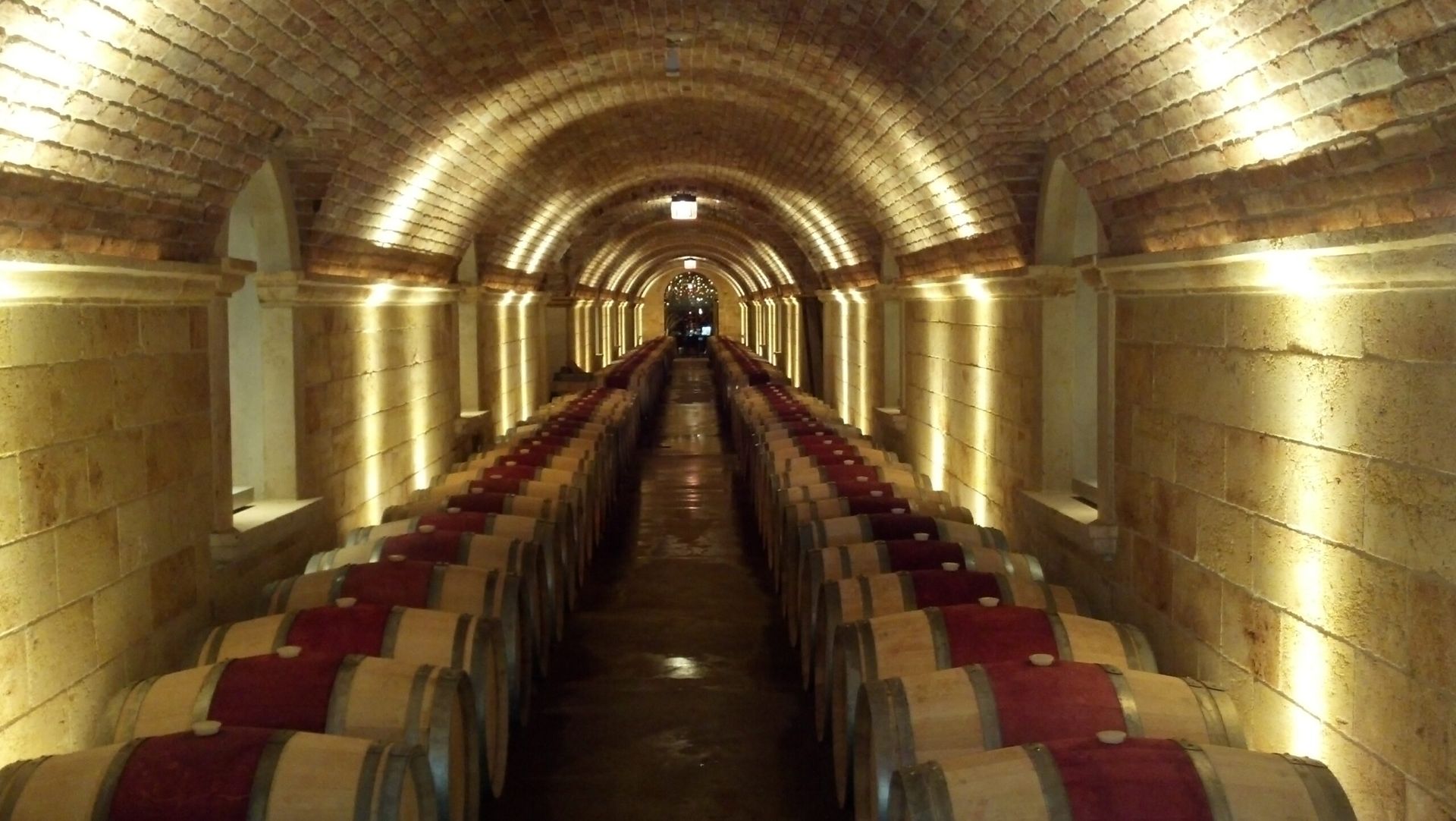 Waypoint Concrete finished an epoxy-sealed concrete floor in a wine cave facility in Horseshoe Bend, Idaho.