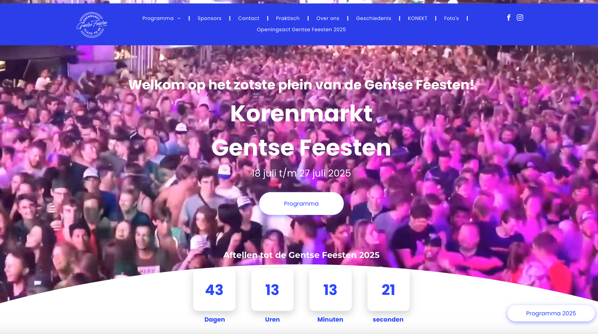 Gentse Feesten Korenmarkt 