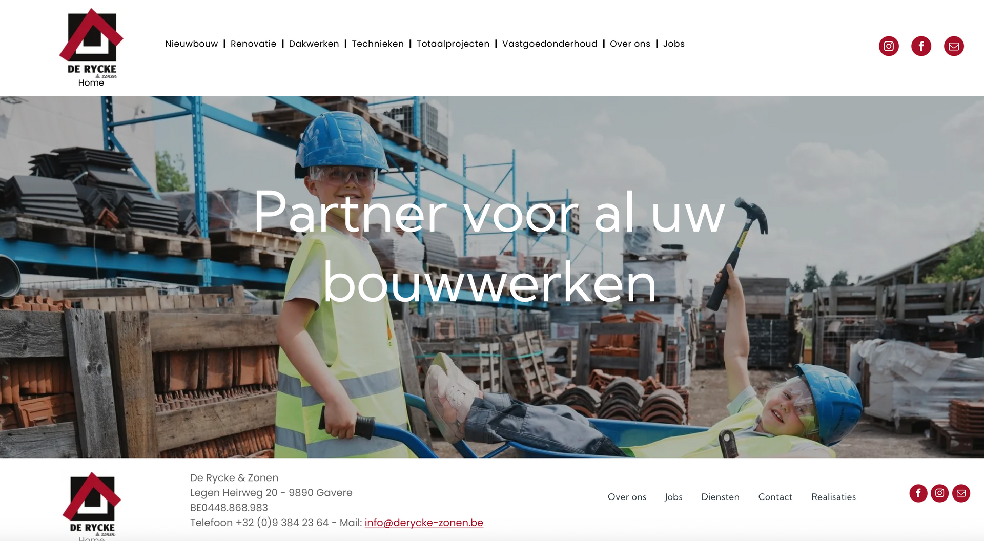 De Rijcke & Zonen - bouwbedrijf 