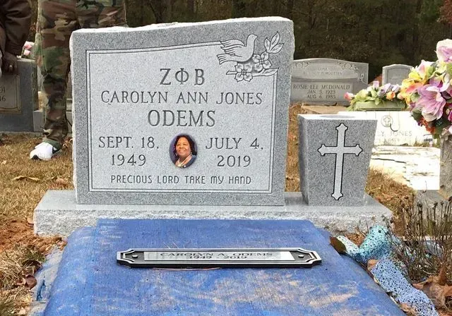 Gravestone for Carolyn Ann Jones – Canton, MS – Davidson Marble & Granite