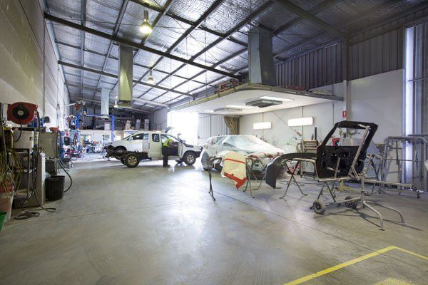 Inside a Car Repair Shop — Mid City Smash Repairs in Dubbo, NSW