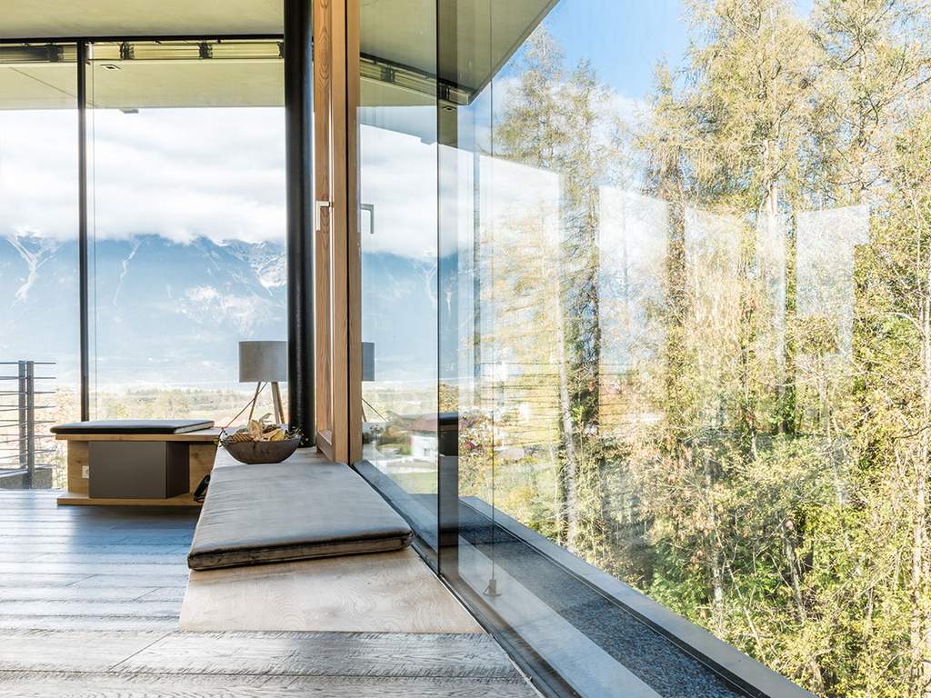 sala appartamento luxury in montagna