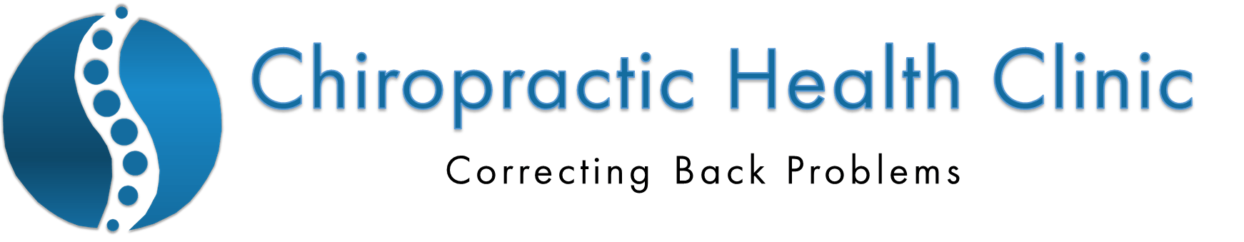 Chiropractor Health Clinic Logo