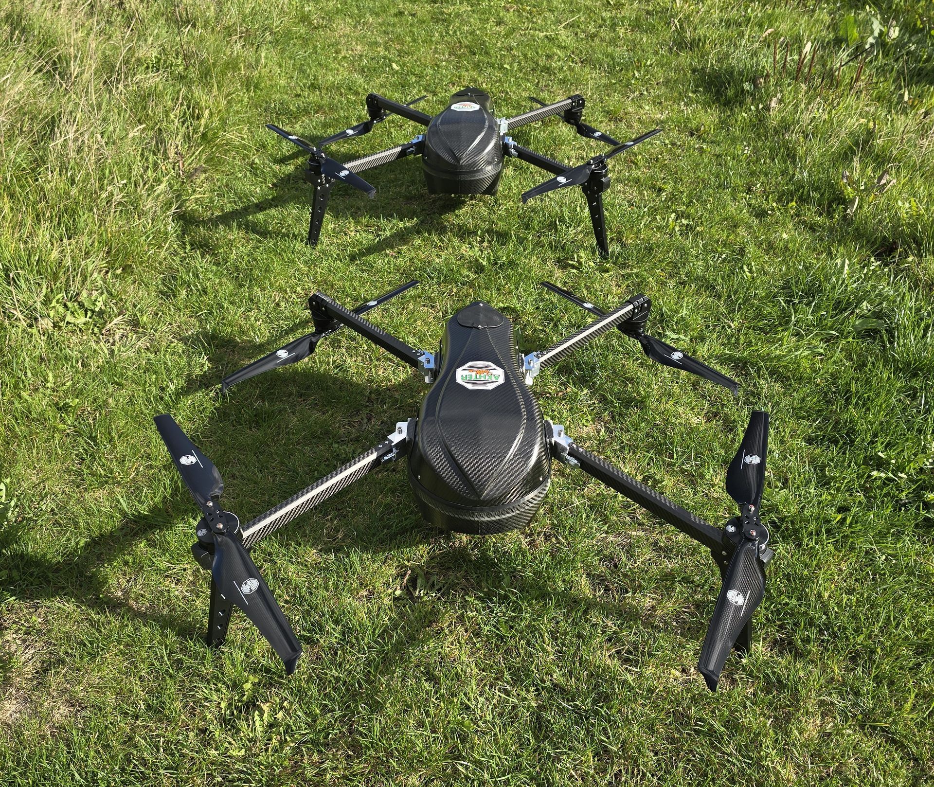 Dark Matter Star foldable drones with extended flight endurance