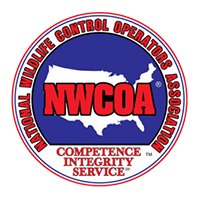the logo for the national wildlife control operators association