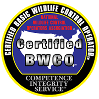 a sticker that says certified bwco on it